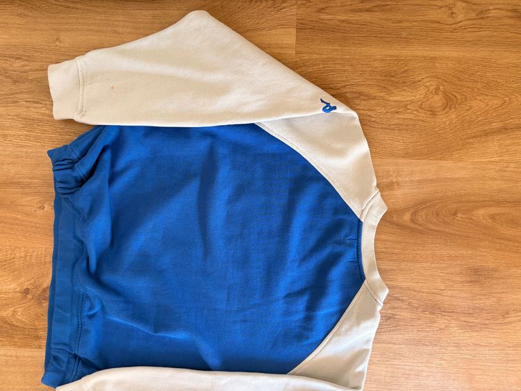 Immagine di Robe Di Kappa Blue And White Sweatshirt 3
