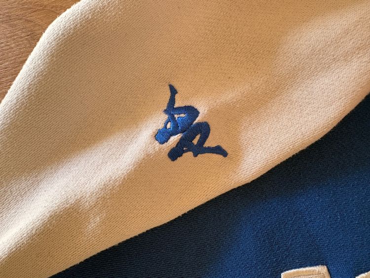 Immagine di Robe Di Kappa Blue And White Sweatshirt 4