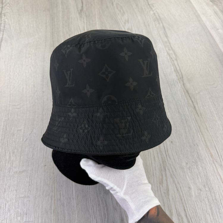 Immagine di Louis Vuitton Men’s Black Monogram Bucket Hat 5
