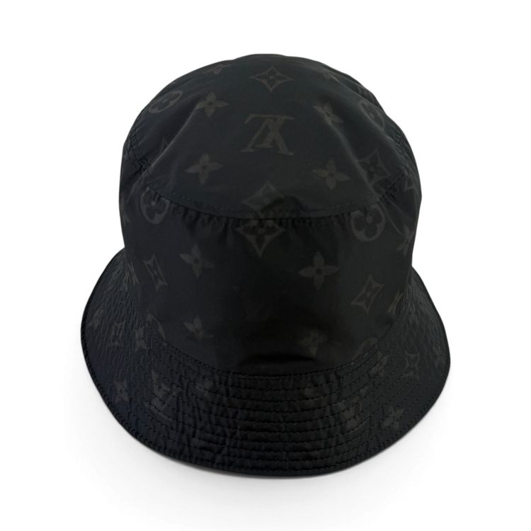 Immagine di Louis Vuitton Men’s Black Monogram Bucket Hat 7