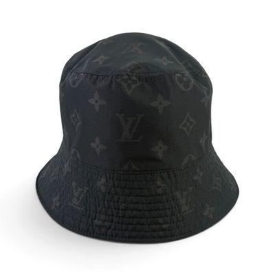 Louis Vuitton Men’s Black Monogram Bucket Hat