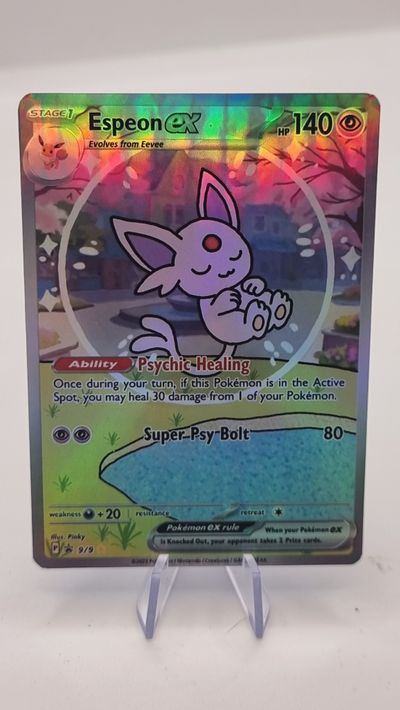 bubble espeon pokemon card (fan art) 1568