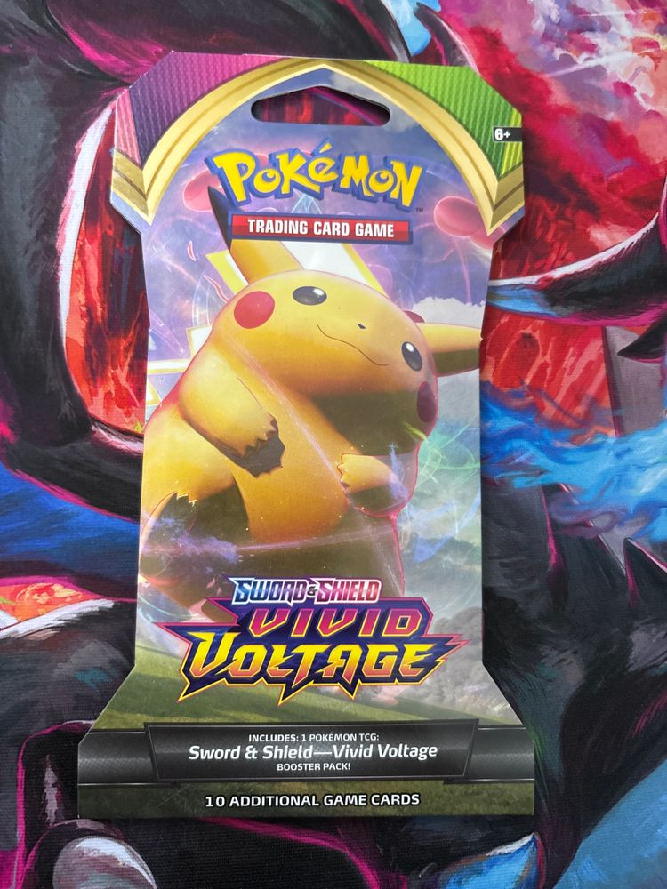 Pokémon Sword & Shield Vivid Voltage sleeved booster pack