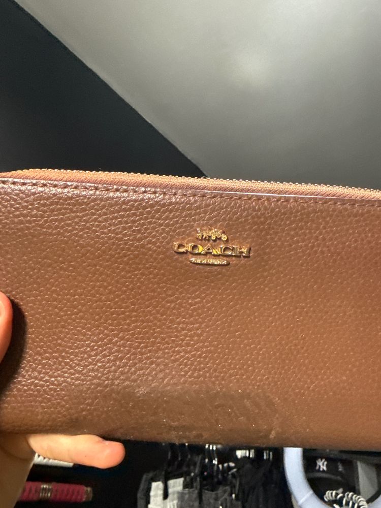 Coach Brown Leather Wallet
