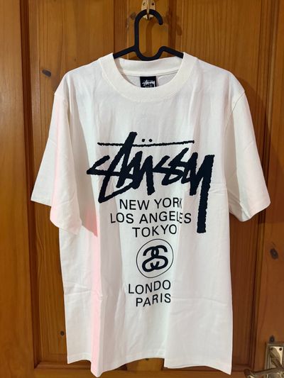 Stussy White Traditional Tee