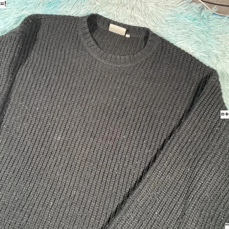 Black Weekday Knitted Jumper - Large 6