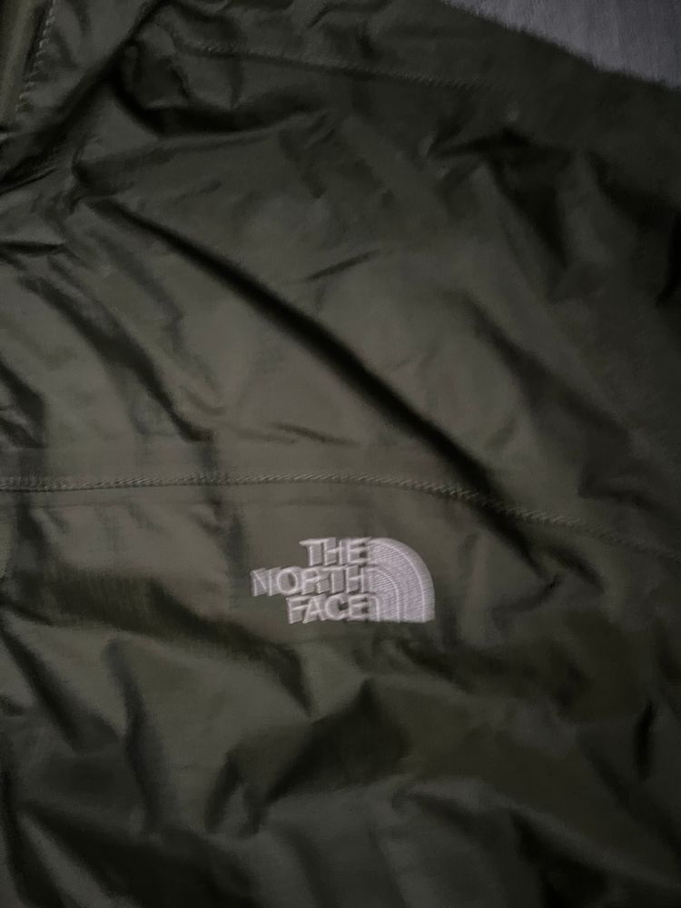 Green Hyvent North Face Raincoat image 2