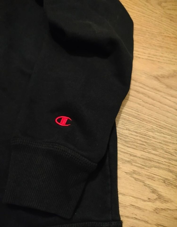 Champion Black Sweatshirt With Louisiana Ragin' Cajuns Logo M size imagen 7