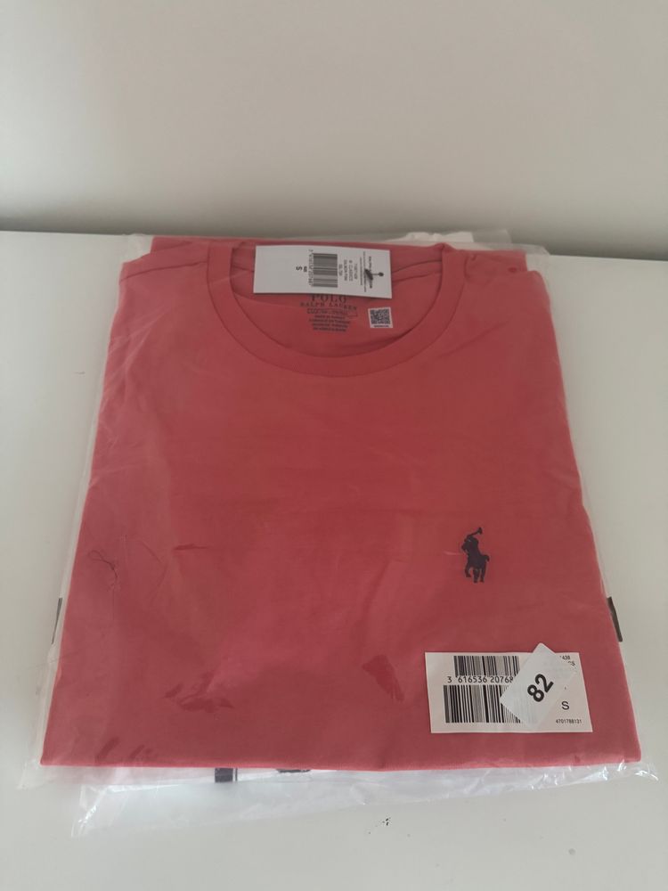 Polo Ralph Lauren Salmon Pink Slim Fit T-Shirt image 1