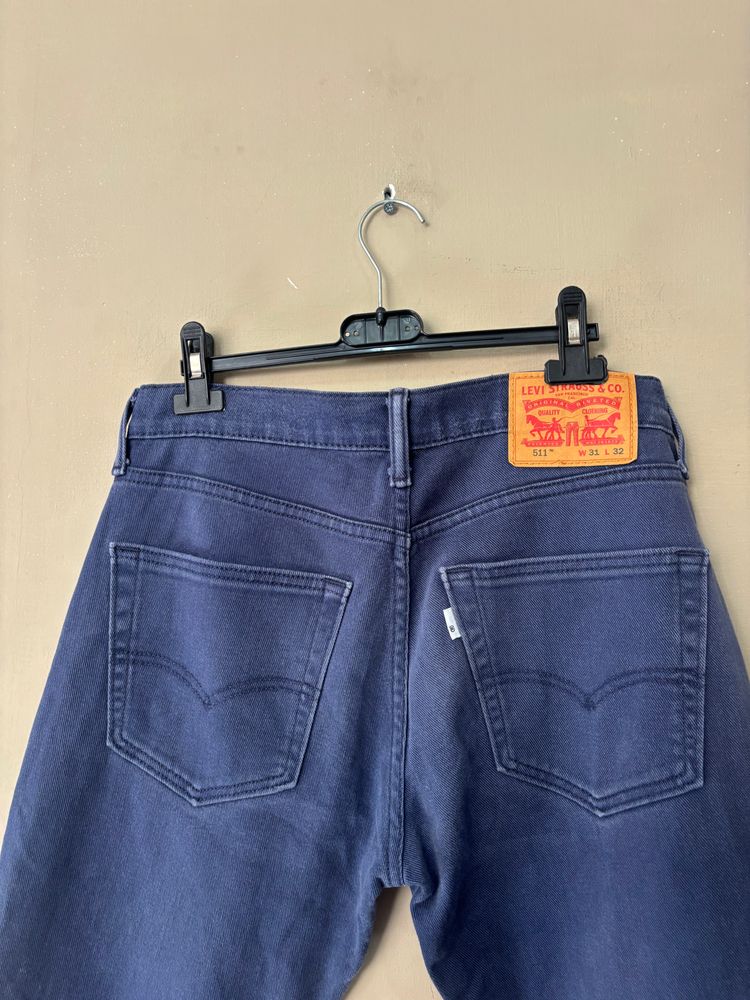 Levi'S Blue Jeans 511 31x32  5