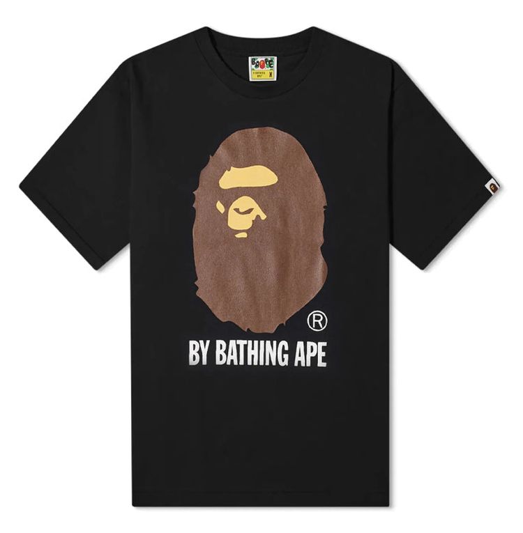 A Bathing Ape / Bape Big Head Tee Black image 1