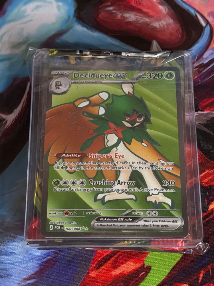Decidueye Gx Pokémon Card imagen 1