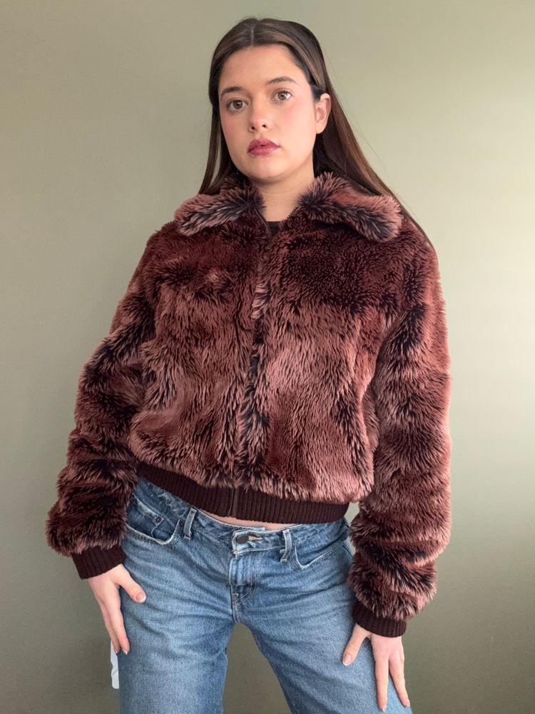 Faux Fur Jacket (UK12) image 8