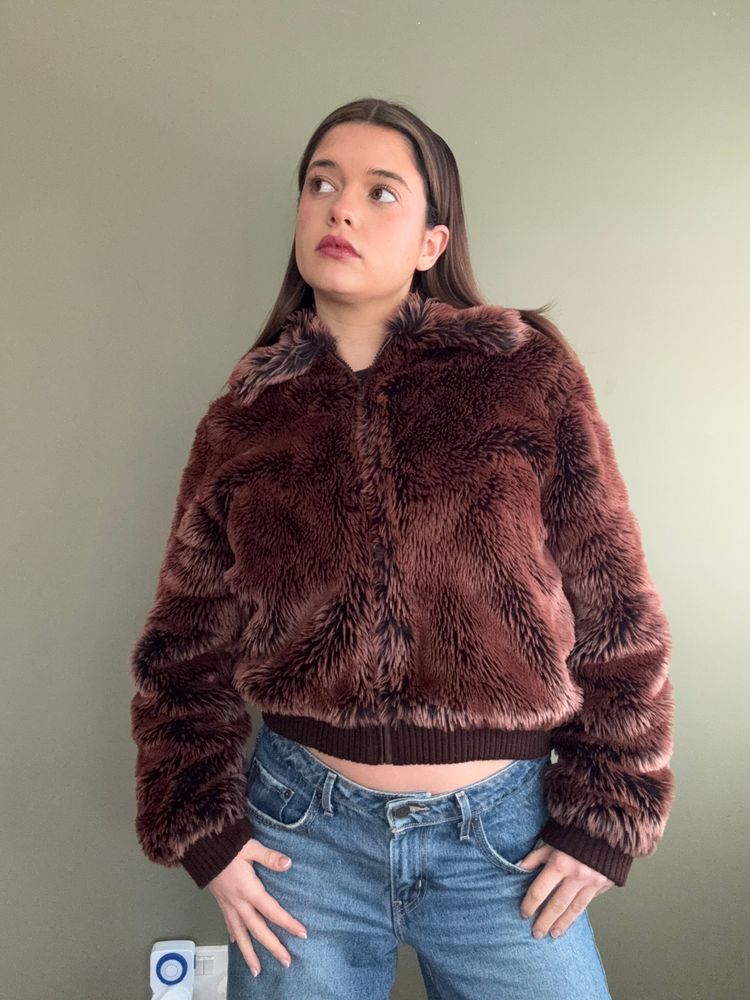 Faux Fur Jacket (UK12) image 5