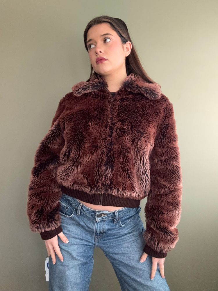 Faux Fur Jacket (UK12) image 1