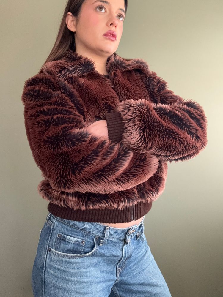 Faux Fur Jacket (UK12) image 12