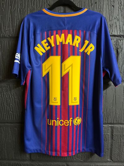 Authentic Barcelona 2017/18 Home - Large - Neymar 11