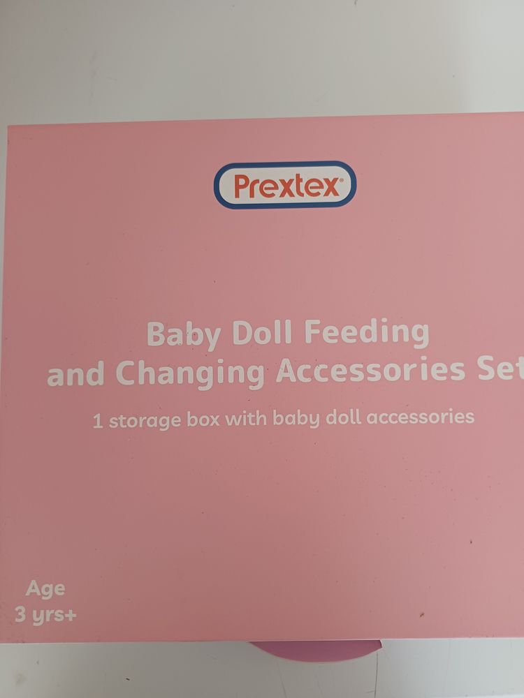 Prextex Baby Doll Feeding And Changing Accessories Set