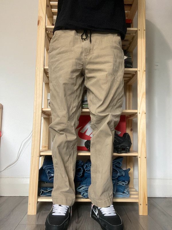 38W Vintage Baggy Carhartt Jeans Beige