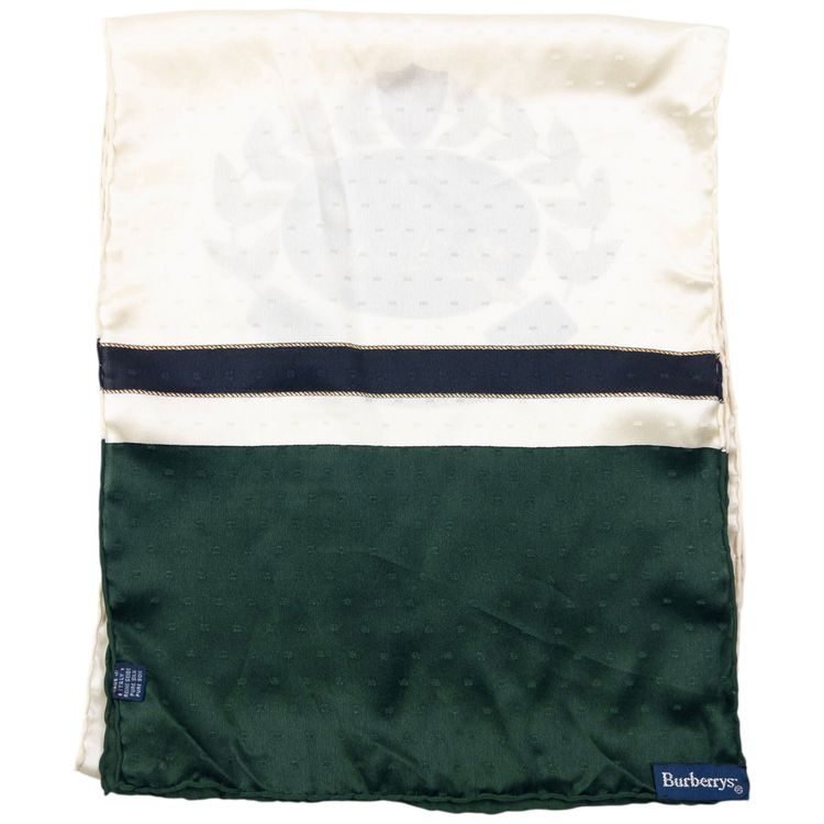 Vintage 90s Burberry Silk Scarf image 2