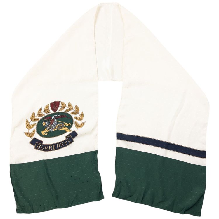 Vintage 90s Burberry Silk Scarf image 3