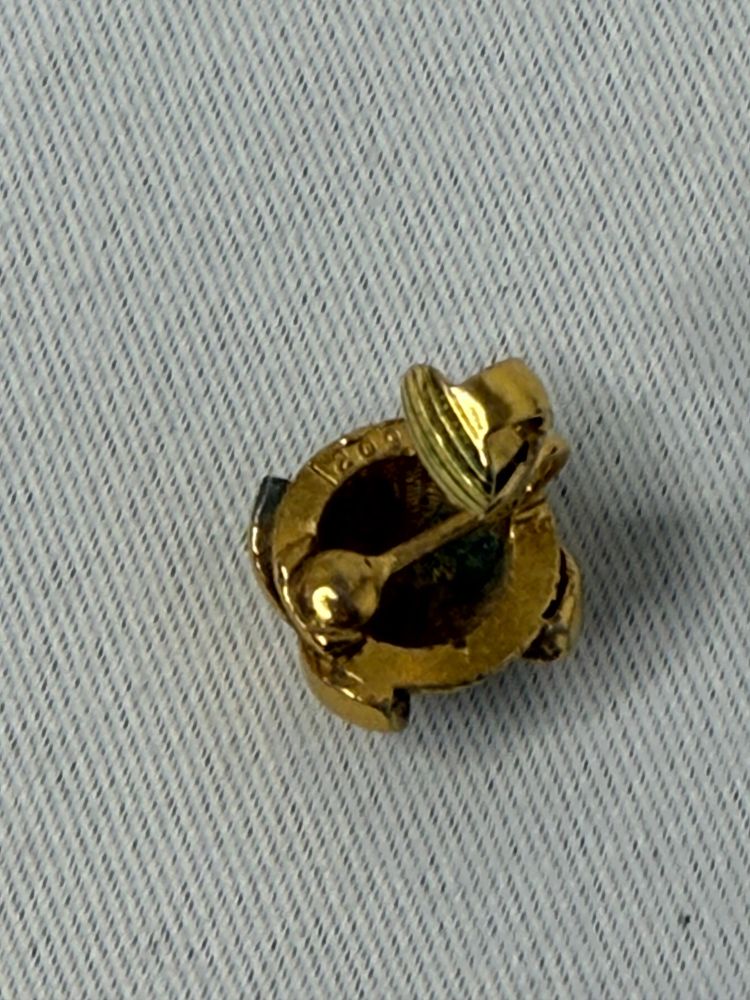 Chanel Small Gold Earrings image 10