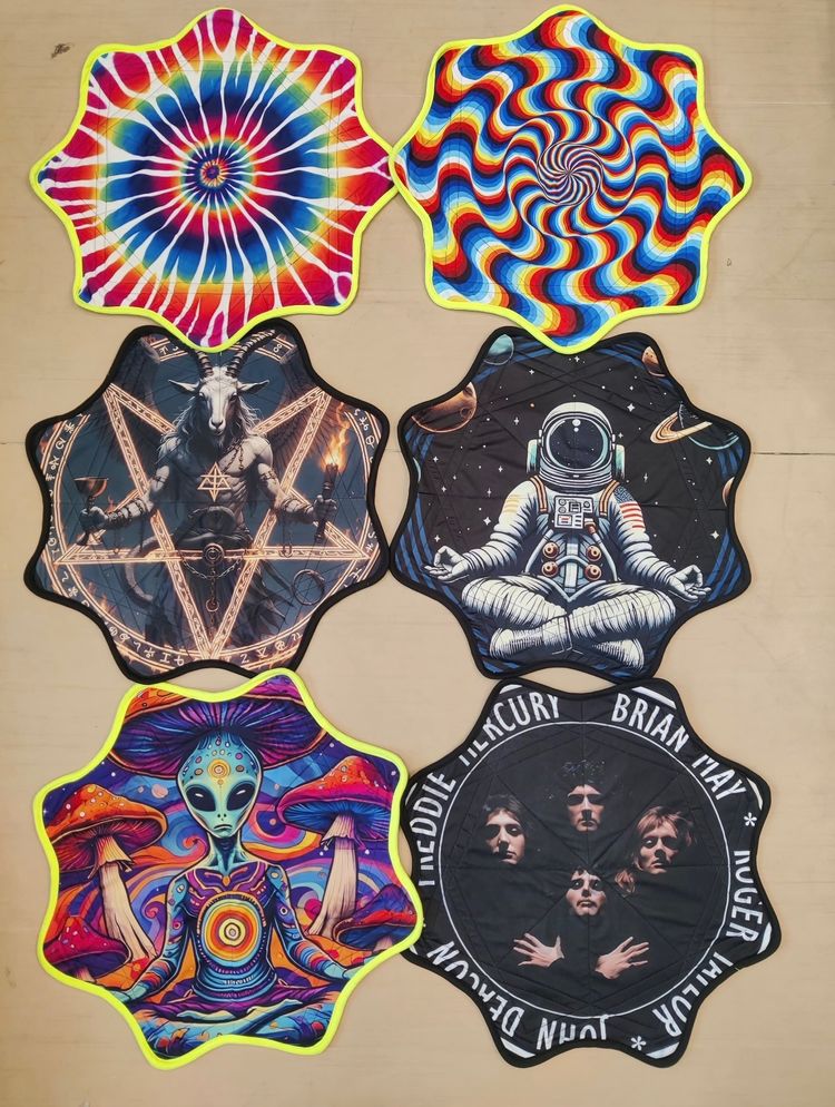 Other Colorful Psychedelic And Graphic Printed Mats product image