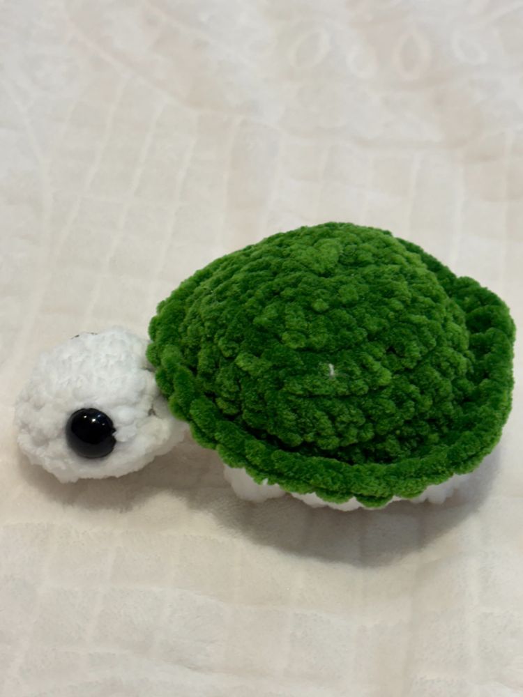 Crocheted Turtle Plush Toy