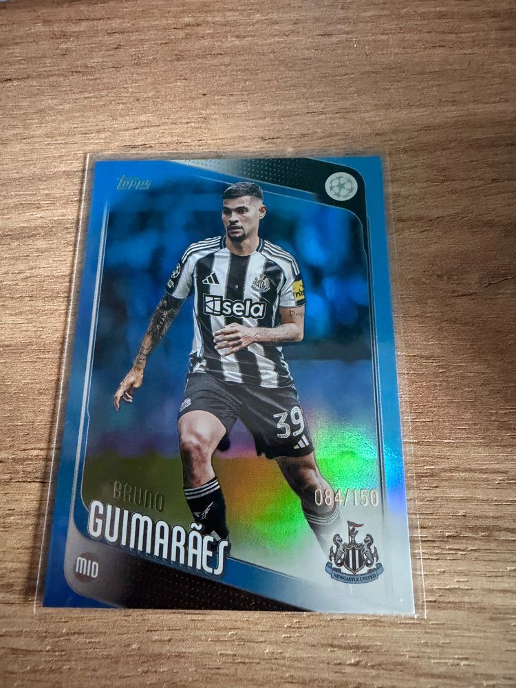 Topps Bruno Guimarães Football Trading Card product image