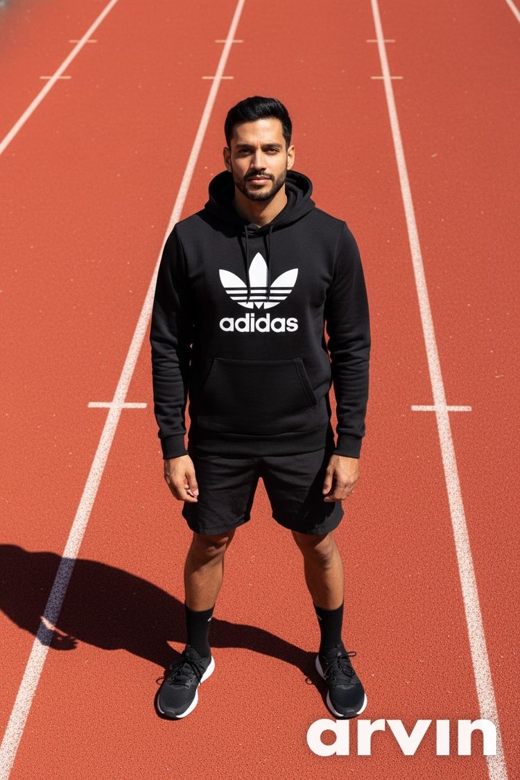 Adidas Black Hoodie