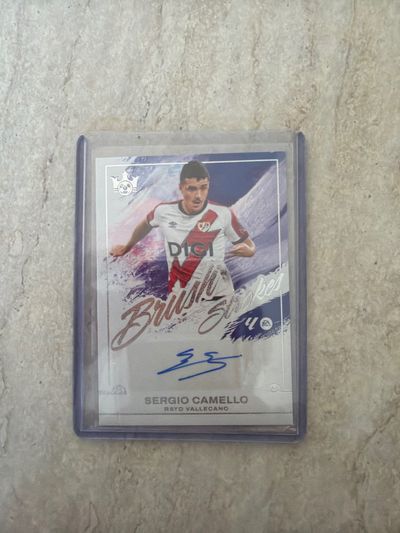 Sergio Camello Football Trading Card