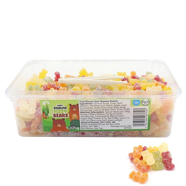 Other Fruit Flavour Sour Gummy Sweets product image