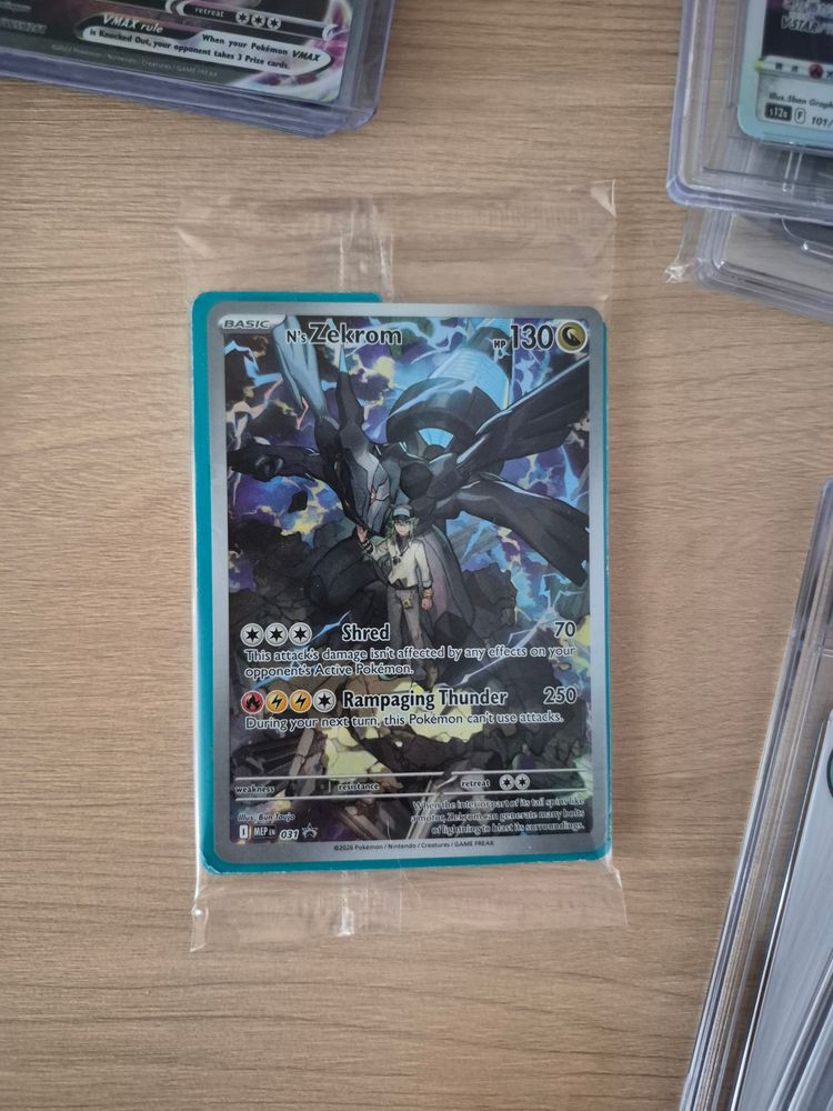 Pokémon Ns zekrom ascended heros promo sealed  product image