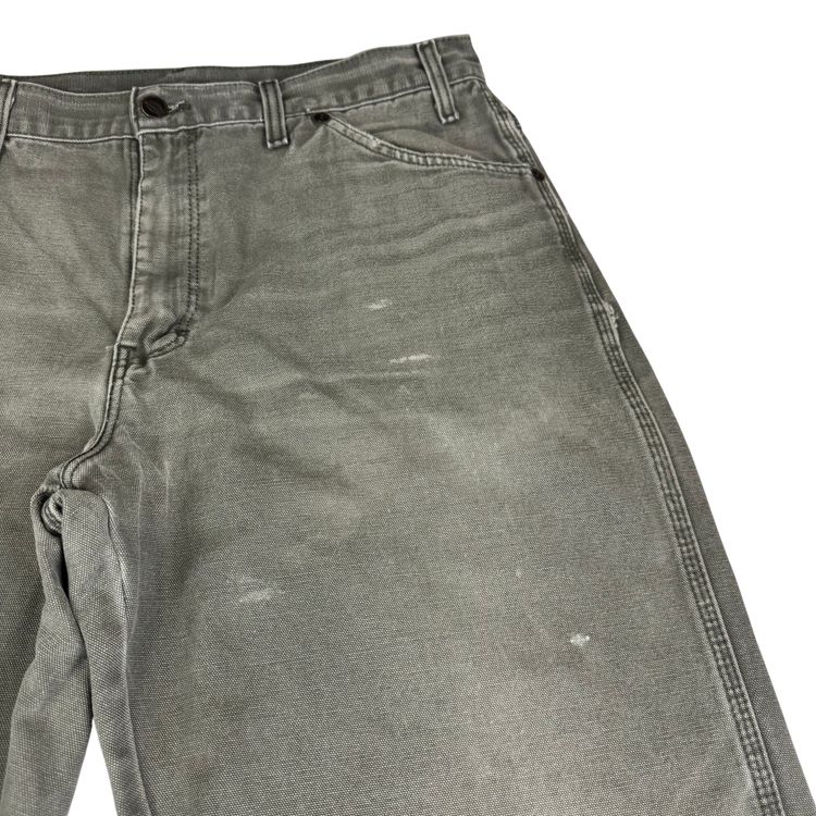 Dickies Carpenter Workwear Trousers Green image 4