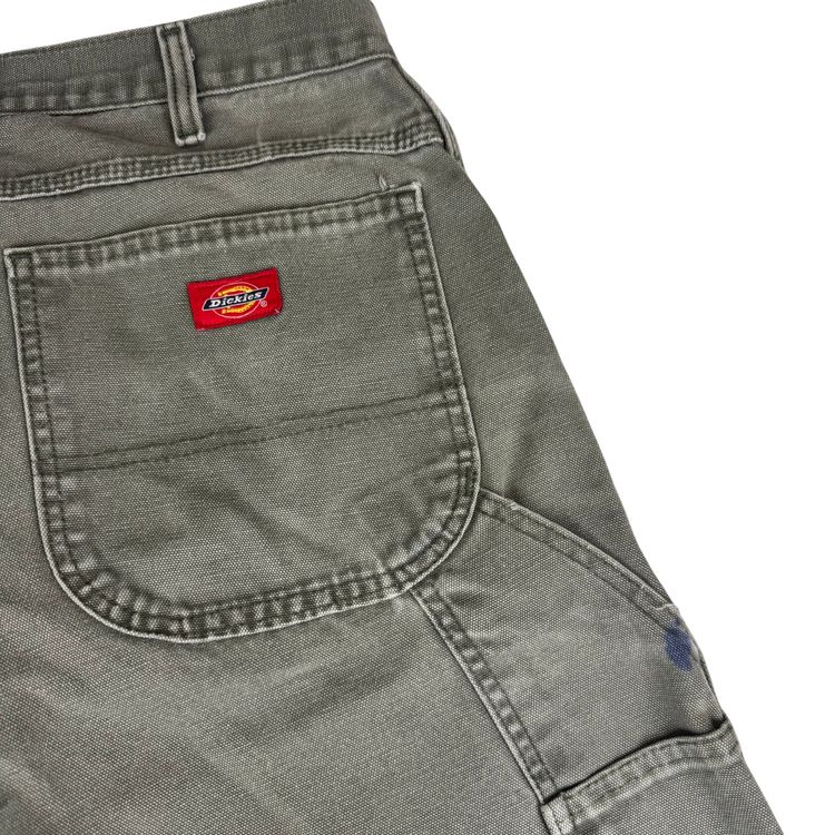 Dickies Carpenter Workwear Trousers Green image 10