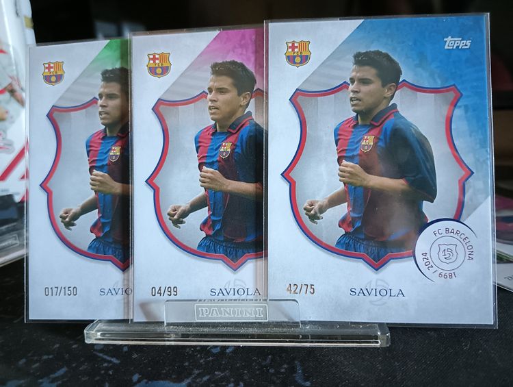 3 numeradas Saviola 125 aniversario 
