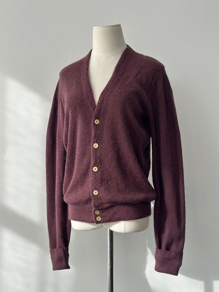 Christian Dior 1990s Knit Logo Cardigan - S imagen 1