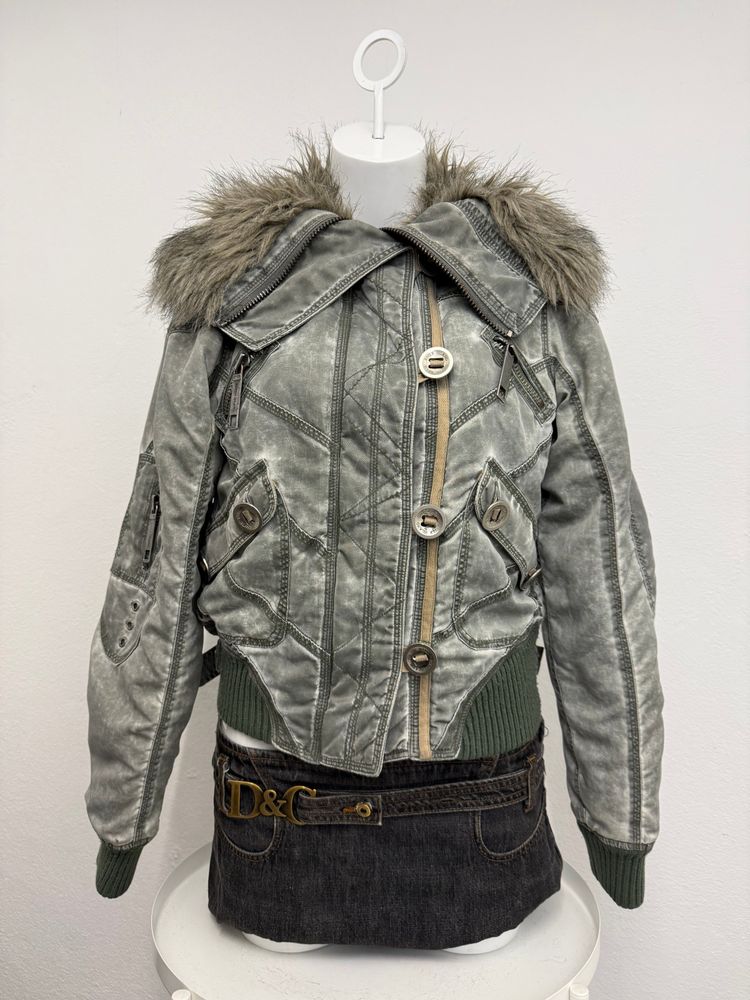 Y2K Utility Jacket (UK12)