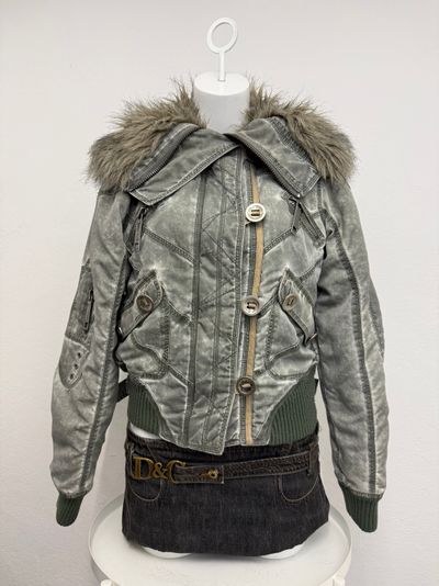 Y2K Utility Jacket (UK12)