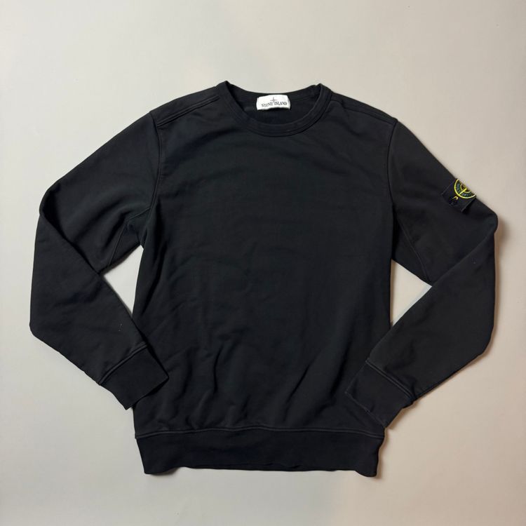 Stone Island Black Sweatshirt - Large