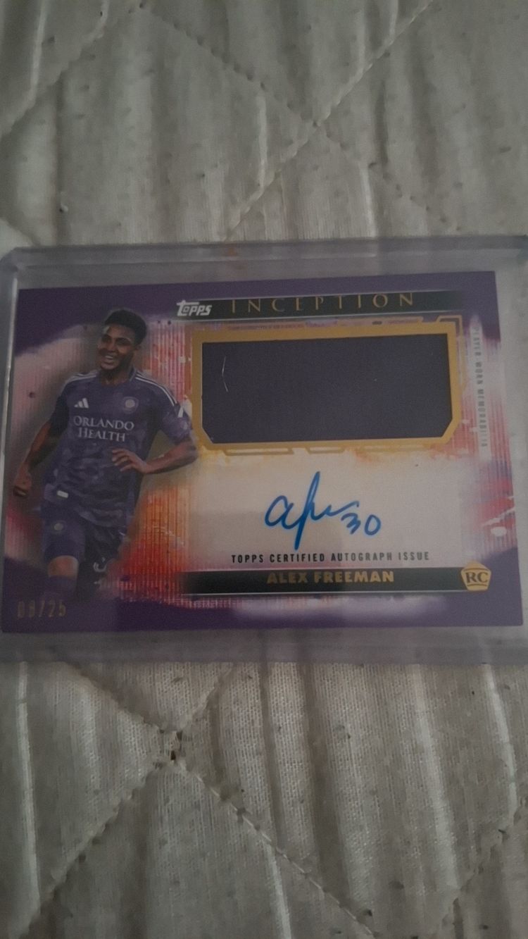 Topps Topps Inception Alex Freeman Soccer Trading Card product image
