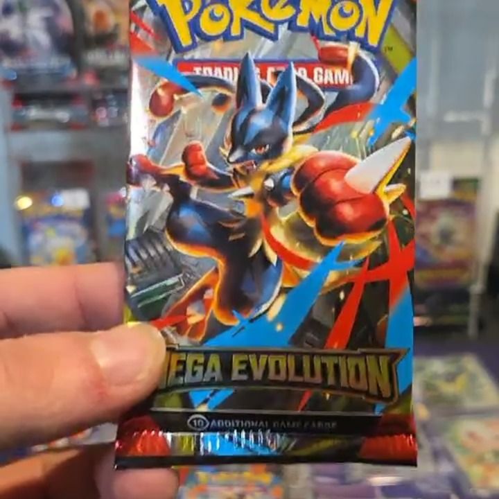 mega evolution booster pack pokemon
