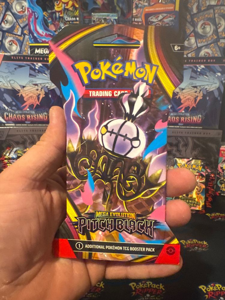 Pokémon Trading Card Game Mega Evolution Pitch Black Booster Pack