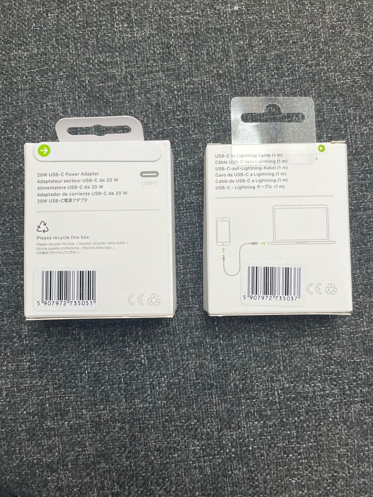 Usb-C 20W Power Adapter And Usb-C To Lightning Cable (1M) imagen 2