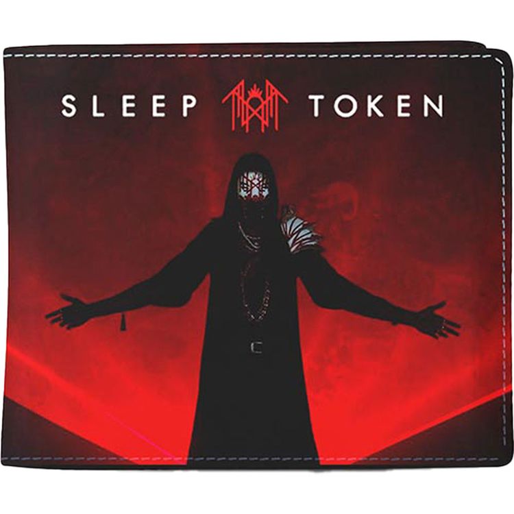 Sleep Token Red Light Band Logo Bifold Wallet image 1