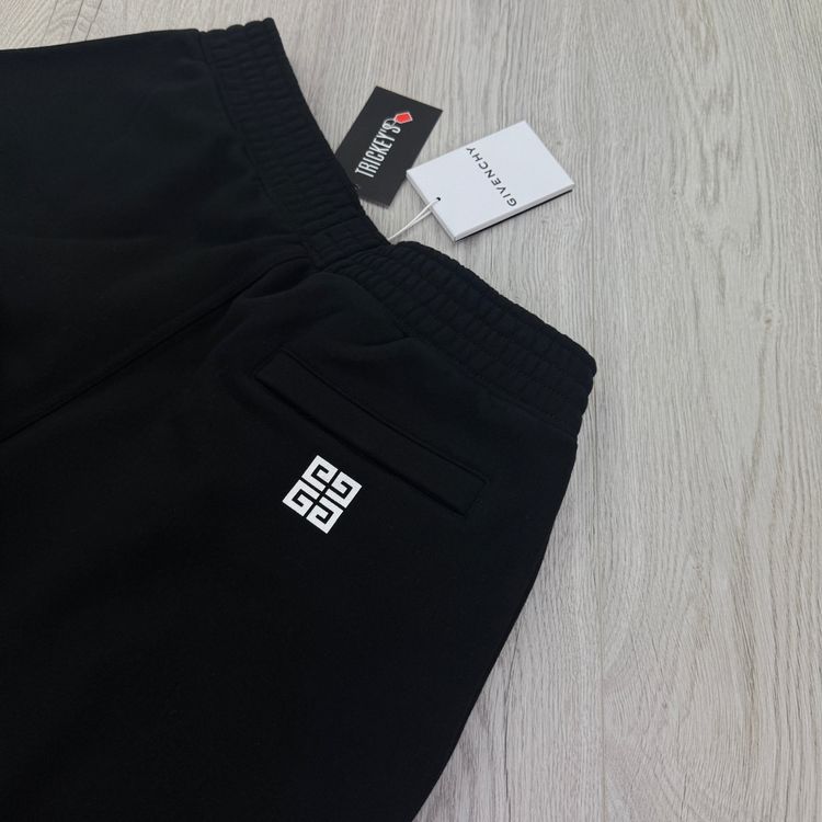 Givenchy Men’s Black Jersey Shorts image 5