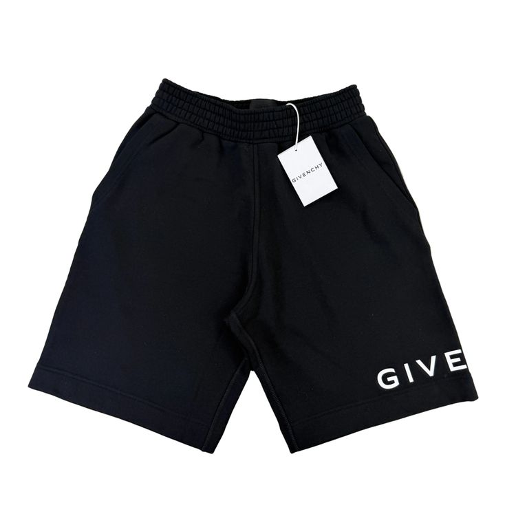 Givenchy Men’s Black Jersey Shorts image 1