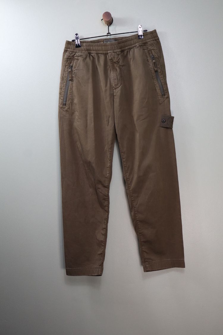 Stone Island Khaki Ghost RE-T Cargo Bottoms image 6