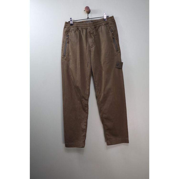 Stone Island Khaki Ghost RE-T Cargo Bottoms image 1