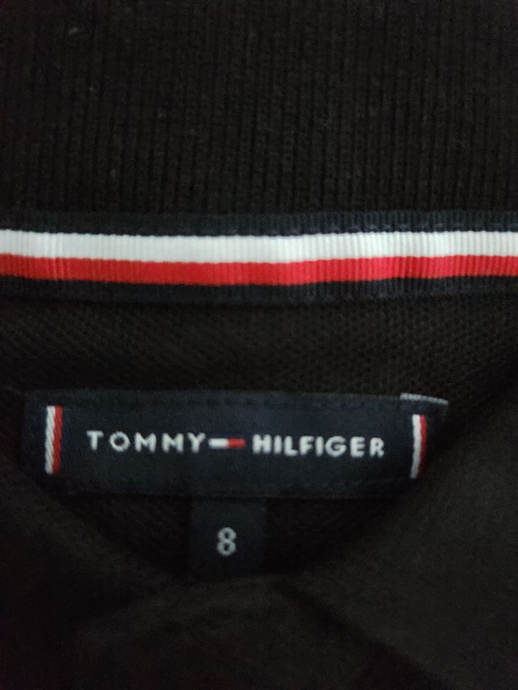 Tommy Hilfiger Black Polo Shirt image 1